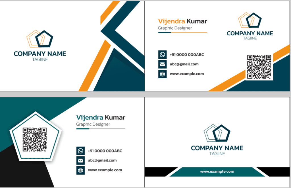 visiting cards design 2